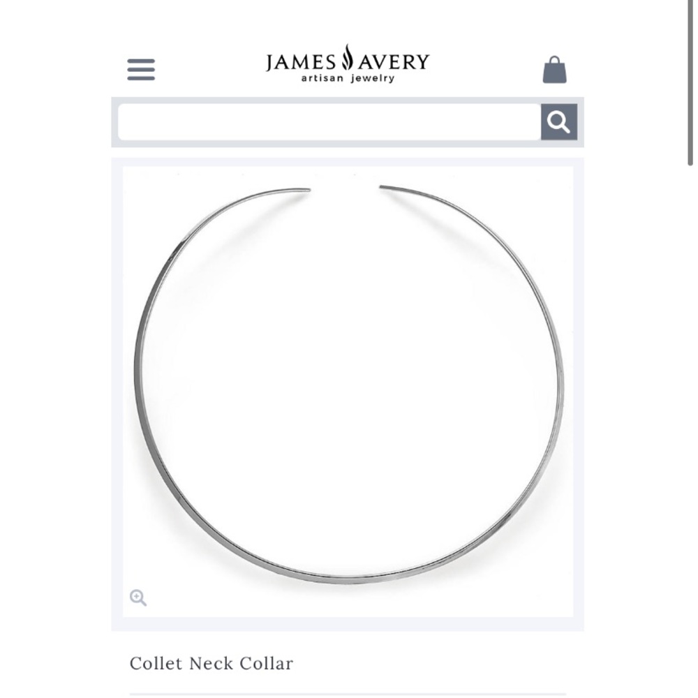 James Avery Collet Neck Collar Wire